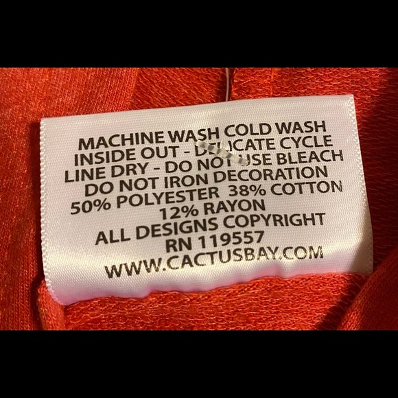 Cactus Bay apparel zip up hoodie - Picture 6 of 6